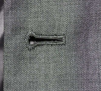round-head buttonhole round-head buttonhole